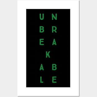 Unbreakable Posters and Art